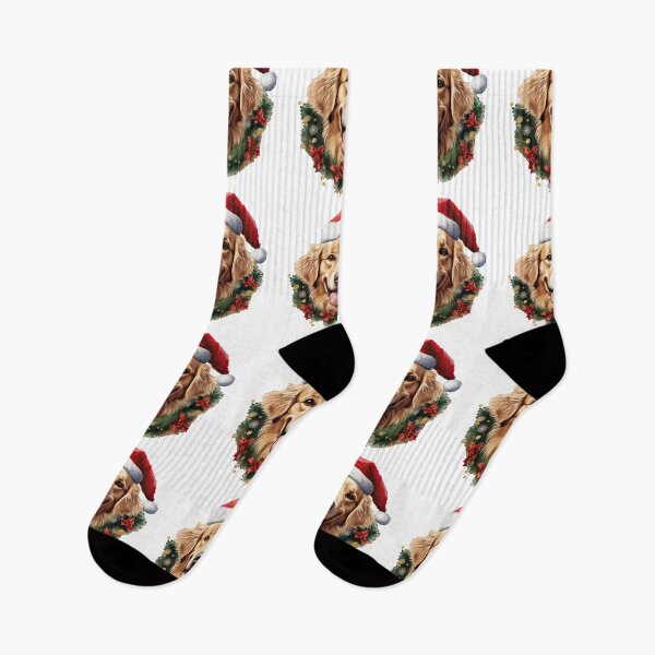 Item preview, Golden Retriever Christmas designed and sold by Arthoughts.
