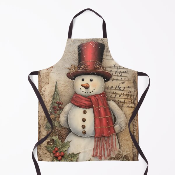 Item preview, Vintage Christmas Snowman 3 designed and sold by Juliascutecornr.