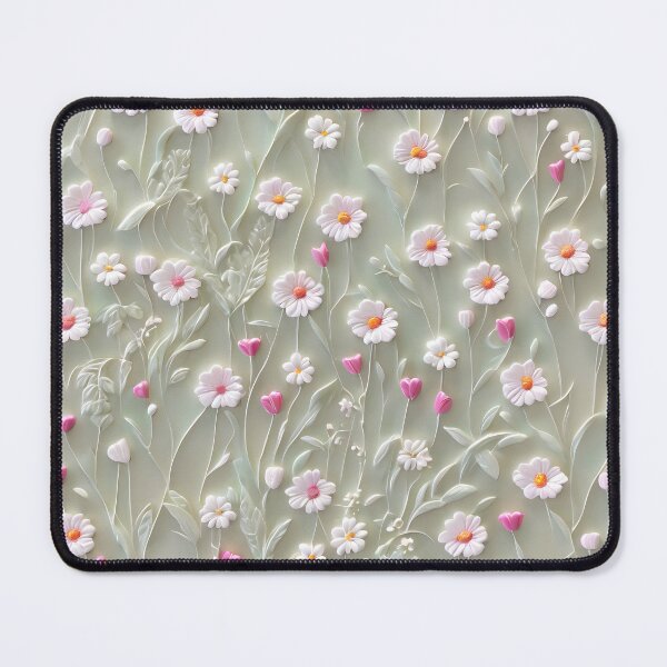 Item preview, Realistic delicate 3D wild flowers part 2 - expressive botanical pattern designed and sold by My-fake-places.