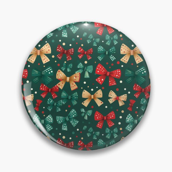 Item preview, Christmas bows Pattern designed and sold by Ellimade.