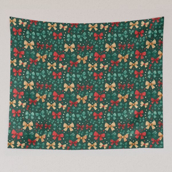 Item preview, Christmas bows Pattern designed and sold by Ellimade.