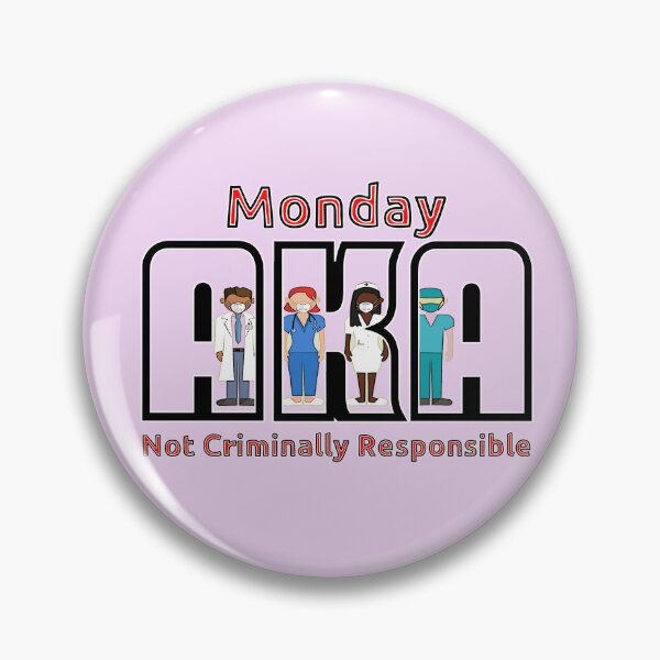 Item preview, Monday for Healthcare Providers designed and sold by AngryPossum.