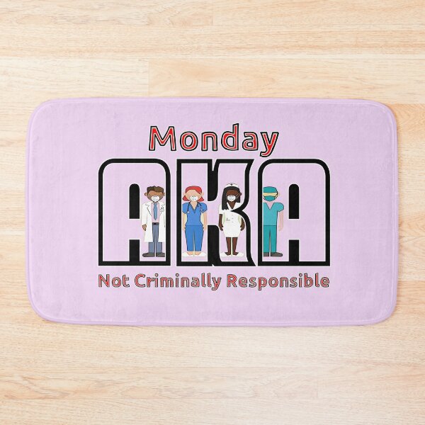 Item preview, Monday for Healthcare Providers designed and sold by AngryPossum.