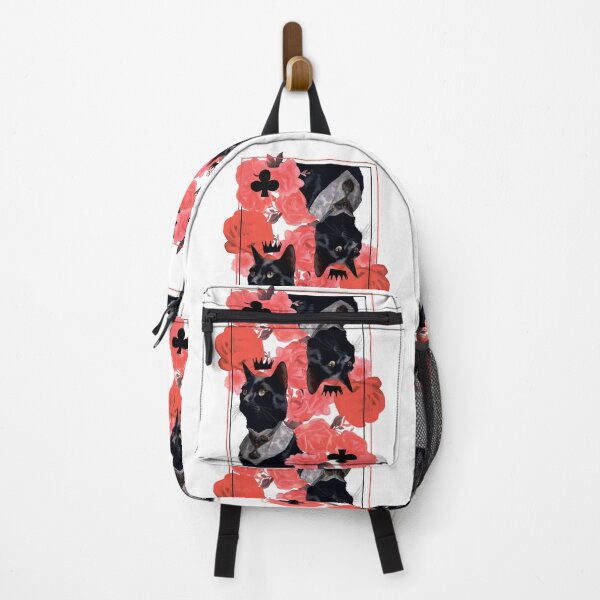 Item preview, King Black Cat with Red Roses designed and sold by Anastasiia Yurevych.