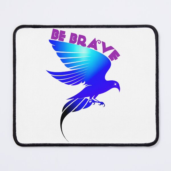 Item preview, Be Brave eagle falcon logo designed and sold by roshana3.