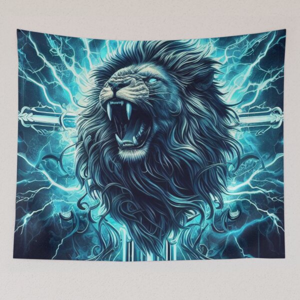 Item preview, A Roaring Lion and Cross designed and sold by Mark Cannon.