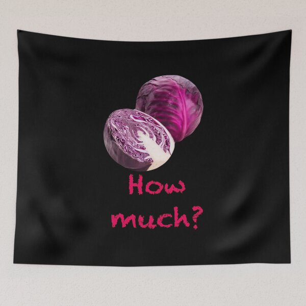 Item preview, Red cabbage, how much? designed and sold by Glenbobagins.