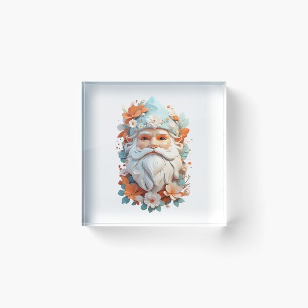 Item preview, Cute Santa Face - Funny Christmas - Christmas Day - Santa Claus designed and sold by stylishdzign.