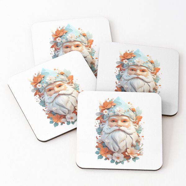 Item preview, Cute Santa Face - Funny Christmas - Christmas Day - Santa Claus designed and sold by stylishdzign.