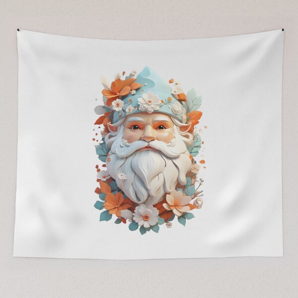 Item preview, Cute Santa Face - Funny Christmas - Christmas Day - Santa Claus designed and sold by stylishdzign.