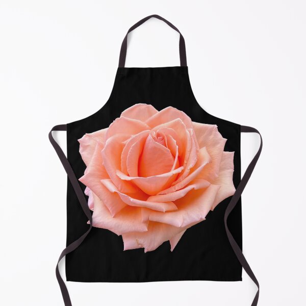 Item preview, Coral Rose with Black Background designed and sold by Pixel and Paintbrush.