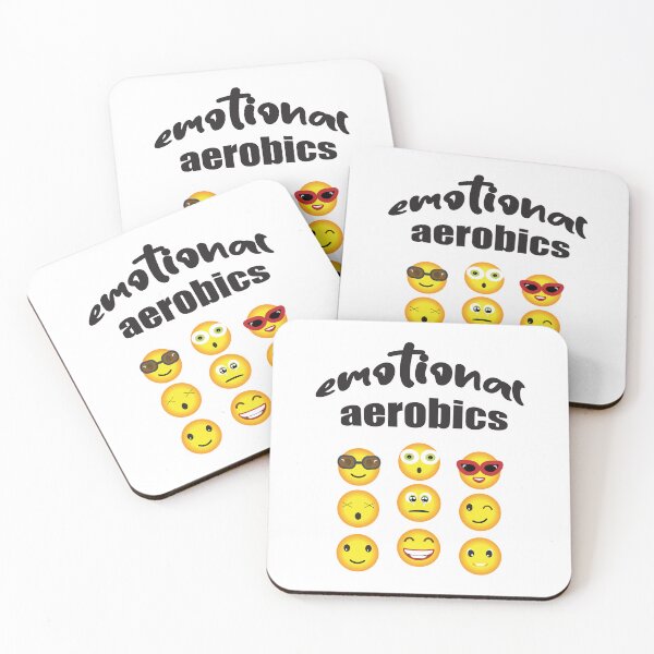 Item preview, Emoji Booster- Emotional Aerobics designed and sold by MilabArt.