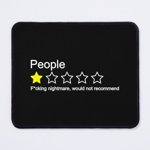 Item preview, People One Star Rating designed and sold by ApocalypseInc.