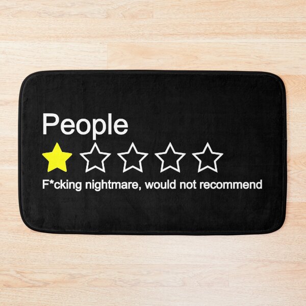 Item preview, People One Star Rating designed and sold by ApocalypseInc.