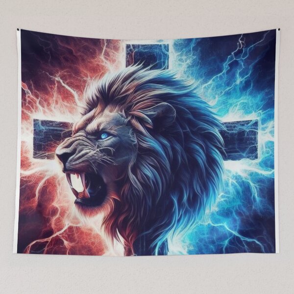 Item preview, Roaring Lion And Cross designed and sold by Mark Cannon.