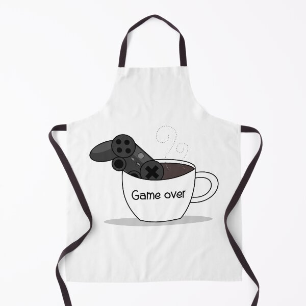 Item preview, Game controller game over coffee designed and sold by ZnDigitalPrints.