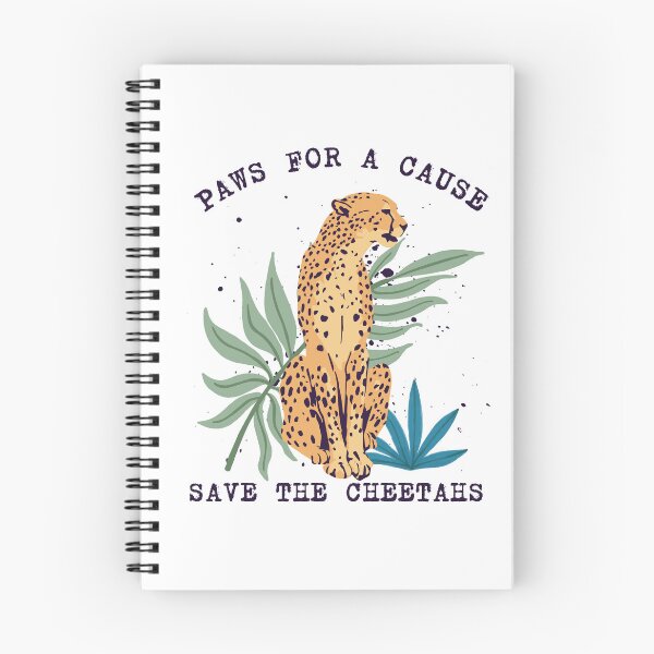 Item preview, Save The Cheetahs, Paws for a Cause, Protect Our Cheetahs Design designed and sold by AryaSubramanian.