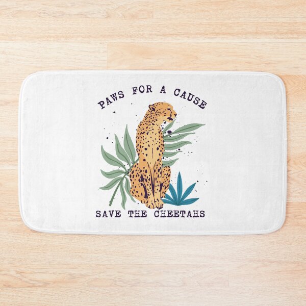 Item preview, Save The Cheetahs, Paws for a Cause, Protect Our Cheetahs Design designed and sold by AryaSubramanian.