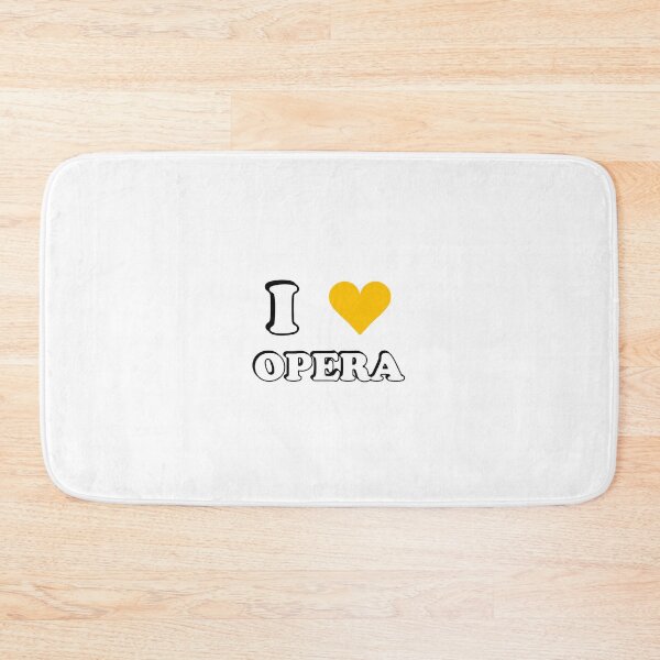 Item preview, I heart opera -  I love opera designed and sold by Inspirationmotivation.
