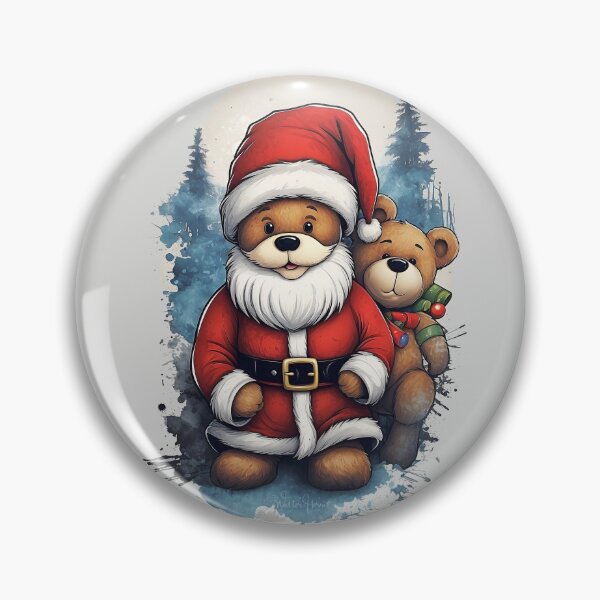 Item preview,  Teddy Bear Santa designed and sold by WLHmedia.com .
