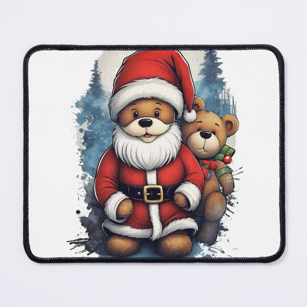 Item preview, Teddy Bear Santa designed and sold by WLHmedia.com .
