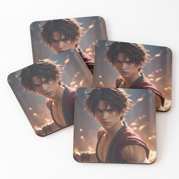 Item preview, Young anime fighter designed and sold by NoP-Store.