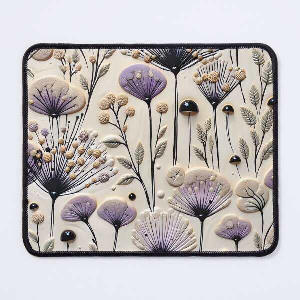 Item preview, Realistic delicate 3D wild flowers part 4 - expressive botanical pattern. designed and sold by My-fake-places.
