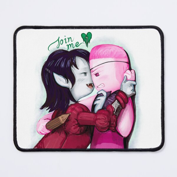 Item preview, "Join me" - Vamp world Marceline (the Star) and Bonnibel, Adventure Time / Fionna and Cake fan art designed and sold by Lavinia Knight.