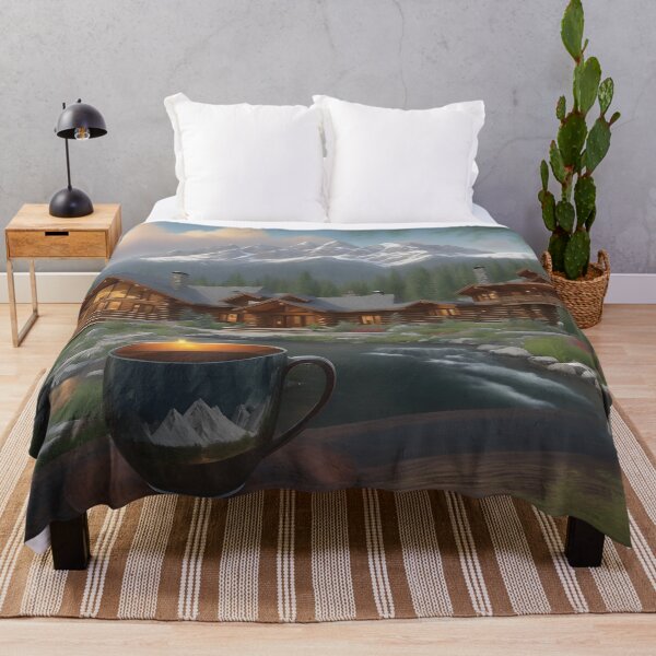 Item preview, Cabin Getaway Mountain View designed and sold by BandEstudio.