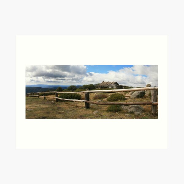 Craigs Hut, Mt Stirling, Australia Art Print