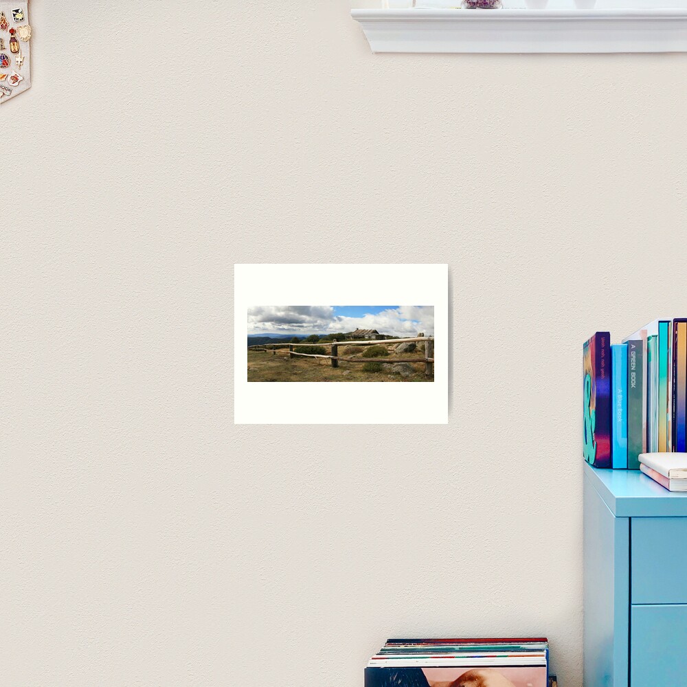 Craigs Hut, Mt Stirling, Australia Art Print