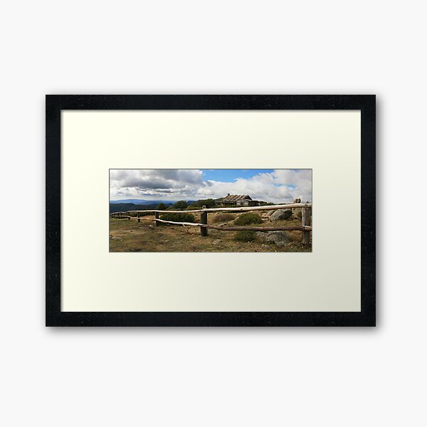 Craigs Hut, Mt Stirling, Australia Framed Art Print