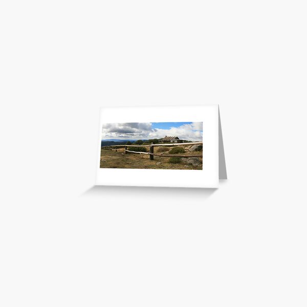 Craigs Hut, Mt Stirling, Australia Greeting Card