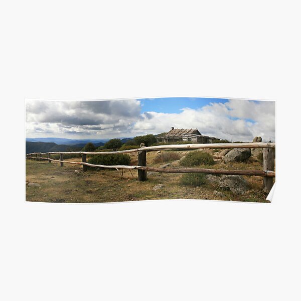 Craigs Hut, Mt Stirling, Australia Poster