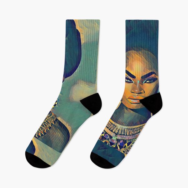 Item preview, Black Art Pretty Lady  designed and sold by DesignsByPrnces.