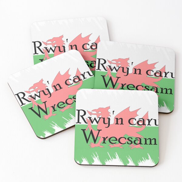 Item preview, Rwy'n caru Wrecsam wide design designed and sold by Gormont.