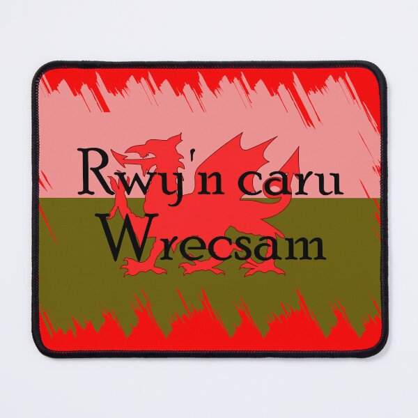Item preview, Rwy'n caru Wrecsam wide design designed and sold by Gormont.