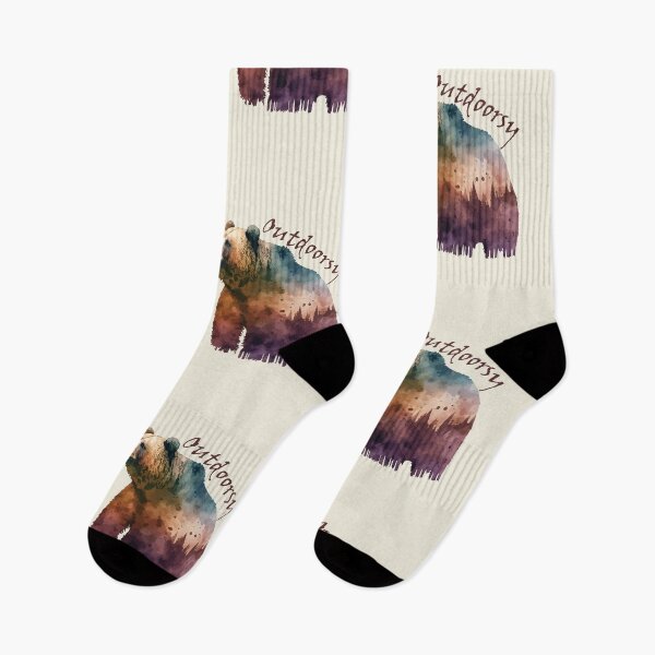 Item preview, Outdoorsy - Forest / Nature Lover with Bear designed and sold by GVRDesign.