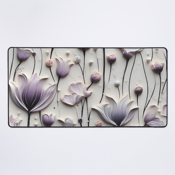 Item preview, Realistic delicate 3D wild flowers part 4 - expressive botanical pattern. designed and sold by My-fake-places.