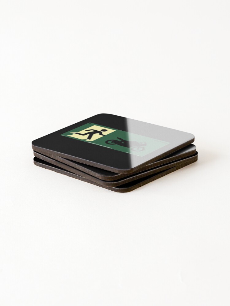 Thumbnail 4 of 5, Coasters (Set of 4), Go Road designed and sold by R4Delivered.