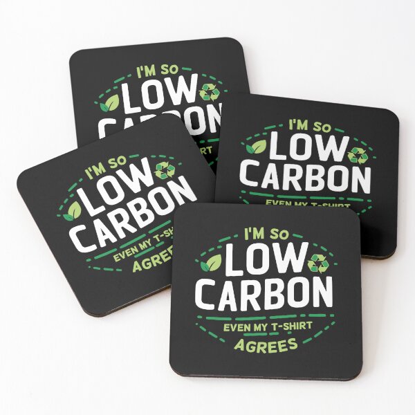 Item preview, I am so low carbon Adult Humor Graphic Novelty Sarcastic Funny designed and sold by shaderepublic.