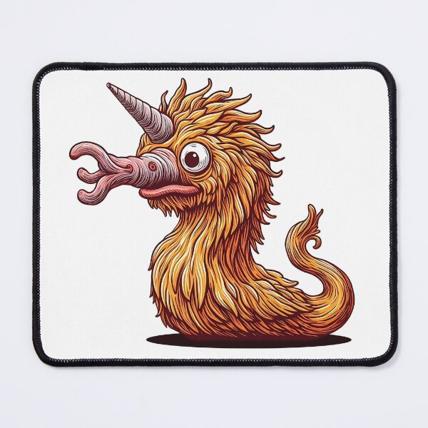 Item preview, Feathered Unicorn Slug designed and sold by VisurtualEmo.