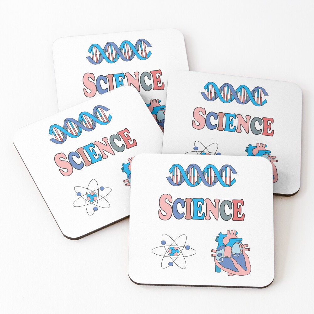 Item preview, Coasters (Set of 4) designed and sold by ScienceCorner.