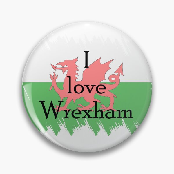 Item preview, I love Wrexham wide design designed and sold by Gormont.