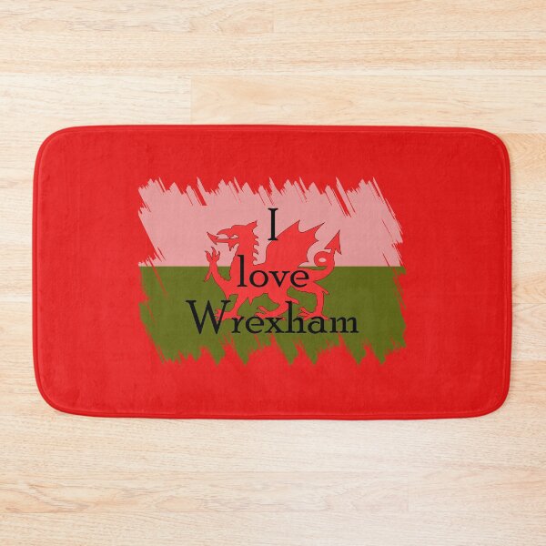 Item preview, I love Wrexham wide design designed and sold by Gormont.