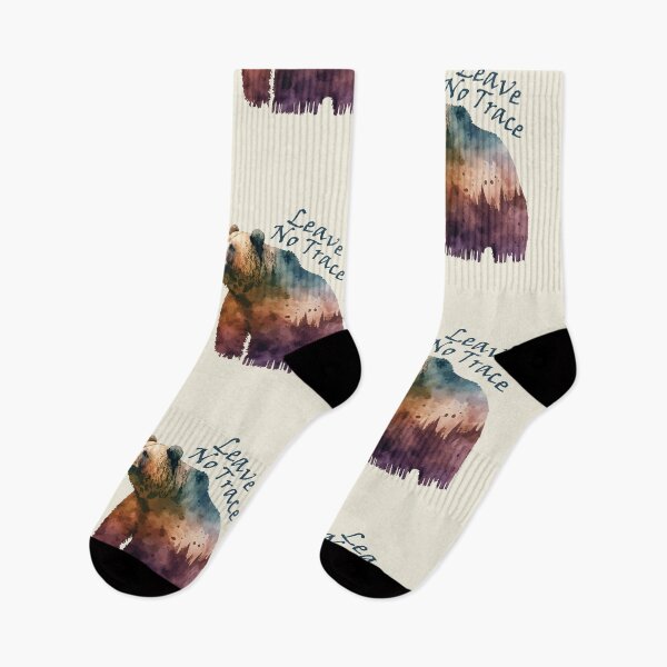 Item preview, Leave No Trace - Forest Lover with Bear designed and sold by GVRDesign.