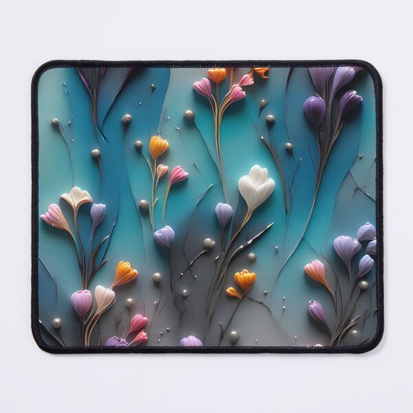 Item preview, Realistic delicate 3D wild flowers part3 - expressive botanical pattern. designed and sold by My-fake-places.