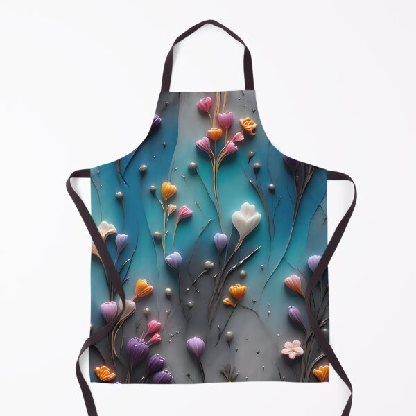 Item preview, Realistic delicate 3D wild flowers part3 - expressive botanical pattern. designed and sold by My-fake-places.