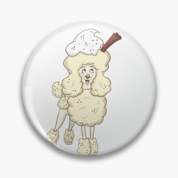 Item preview, Christmas Ice Cream Poodle Egg Nog designed and sold by VASIllustrates.