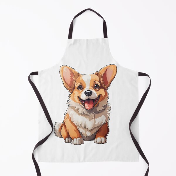 Item preview, Cute and happy corgi - dog lover sticker designed and sold by Daydreamsatdawn.